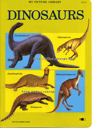 Dicraeosaurus (), Fabrosaurus (), Acanthopholis (), Silvisaurus (), Stenonychosaurus (C)
