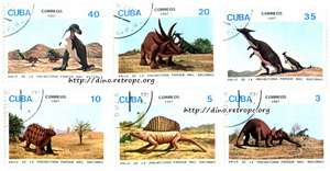  Набор почтовых марок Куба 1987