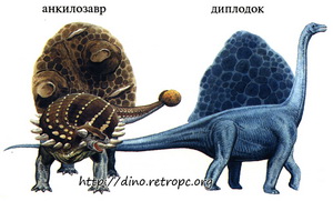Анкилозавр. Диплодок